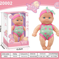 HKM-1083837 Vinyl Baby Doll Figurine - 21.5 cm, Multiple Colors Available