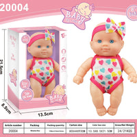 HKM-1083837 Vinyl Baby Doll Figurine - 21.5 cm, Multiple Colors Available