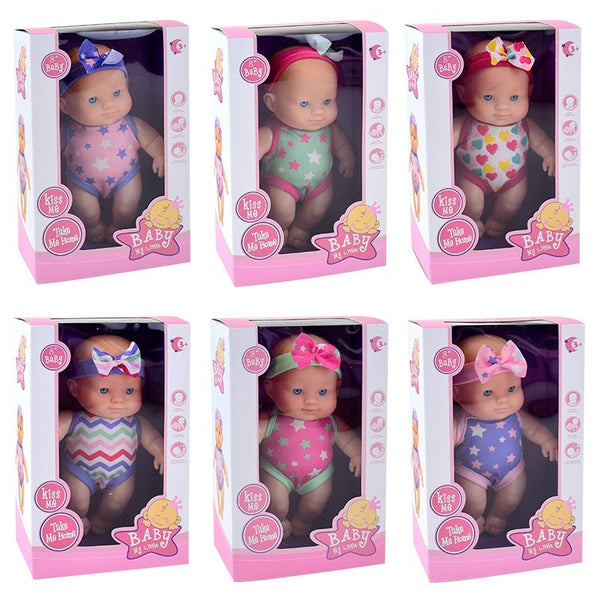 HKM-1083837 Vinyl Baby Doll Figurine - 21.5 cm, Multiple Colors Available