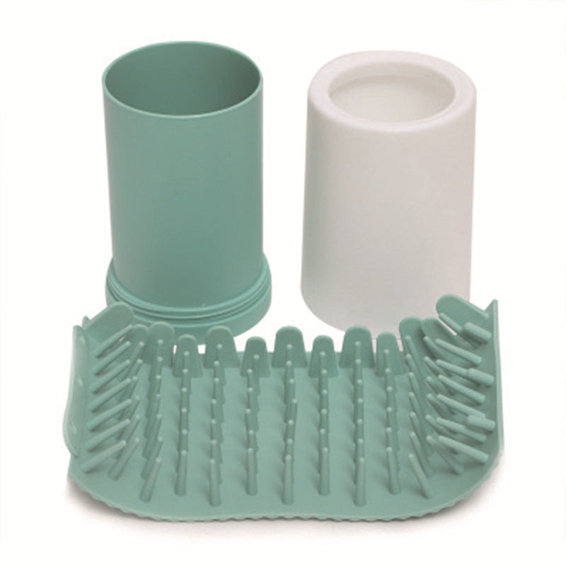 HKM-1084221 Pet Foot Washing Cup for Dogs - Easy Clean, Available in Gray, Green, Pink