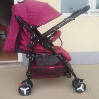 HKM-108499 Compact One-Hand Folding Baby Stroller for Infants and Toddlers Ages 0-3 Years