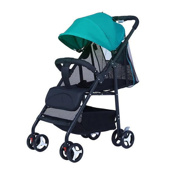 HKM-108499 Compact One-Hand Folding Baby Stroller for Infants and Toddlers Ages 0-3 Years