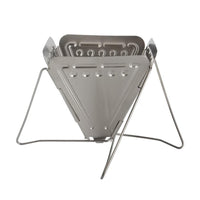 HKM-108499 Portable Stainless Steel Folding Coffee Filter for Convenient Brewing