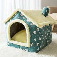 HKM-1086397 Cozy Modern Sponge Pet House for Dogs and Cats - Multiple Styles Available