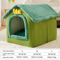 HKM-1086397 Cozy Modern Sponge Pet House for Dogs and Cats - Multiple Styles Available