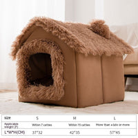 HKM-1086397 Cozy Modern Sponge Pet House for Dogs and Cats - Multiple Styles Available
