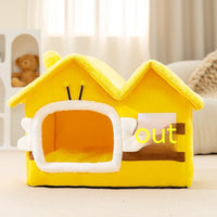 HKM-1086397 Cozy Modern Sponge Pet House for Dogs and Cats - Multiple Styles Available