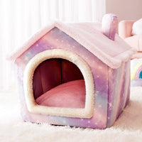 HKM-1086397 Cozy Modern Sponge Pet House for Dogs and Cats - Multiple Styles Available