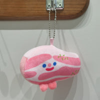 HKM-1087165 Portable Plush Sounding Toys - Pork Belly, Little White Rabbit & Shell Designs