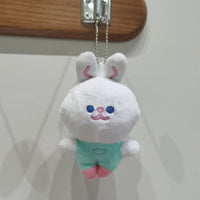 HKM-1087165 Portable Plush Sounding Toys - Pork Belly, Little White Rabbit & Shell Designs