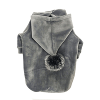 HKM-1090109 Super Soft Coral Fleece Sweater for Autumn and Winter - Corgi and Schnauzer Fit