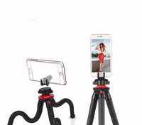 HKM-109011 Portable Octopus Tripod Stand for Selfies and Live Streaming, Compatible with iPhone and Other Devices