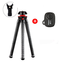 HKM-109011 Portable Octopus Tripod Stand for Selfies and Live Streaming, Compatible with iPhone and Other Devices