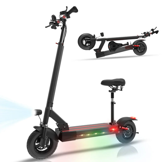 HKM-109331 1200W Electric Scooter for Adults | 55KM/H | 10-Inch Pneumatic Tires | Foldable | 60KM Range