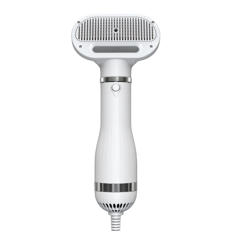 HKM-1093693 Teddy Integrated Hair Dryer and Brushing Comb with Foldable Design and Multiple Speed Settings