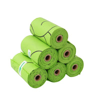 HKM-1094333 Green Corn Starch Degradable Pet Waste Bags for Easy Cleanup