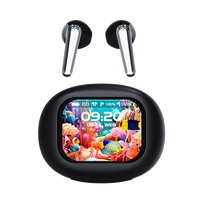 HKM-109459 YX56 Wireless Earbuds with Hi-Fi Sound, Touch Control, Motion-Sensing, Digital Display, and Gaming Compatibility