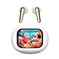 HKM-109459 YX56 Wireless Earbuds with Hi-Fi Sound, Touch Control, Motion-Sensing, Digital Display, and Gaming Compatibility