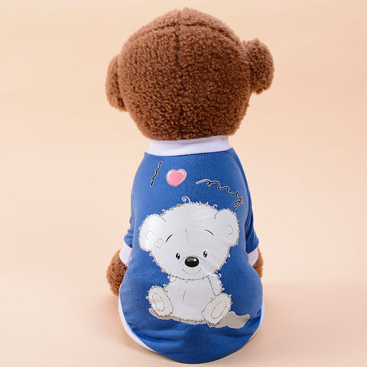 HKM-1096253 Cotton Dog Vest with Adjustable Fit in Multiple Colors and Sizes