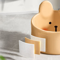 HKM-1098045 Cute Ceramic Pet Bowl for Cats and Dogs ¨C Slant Design for Food and Water, Available in Two Sizes
