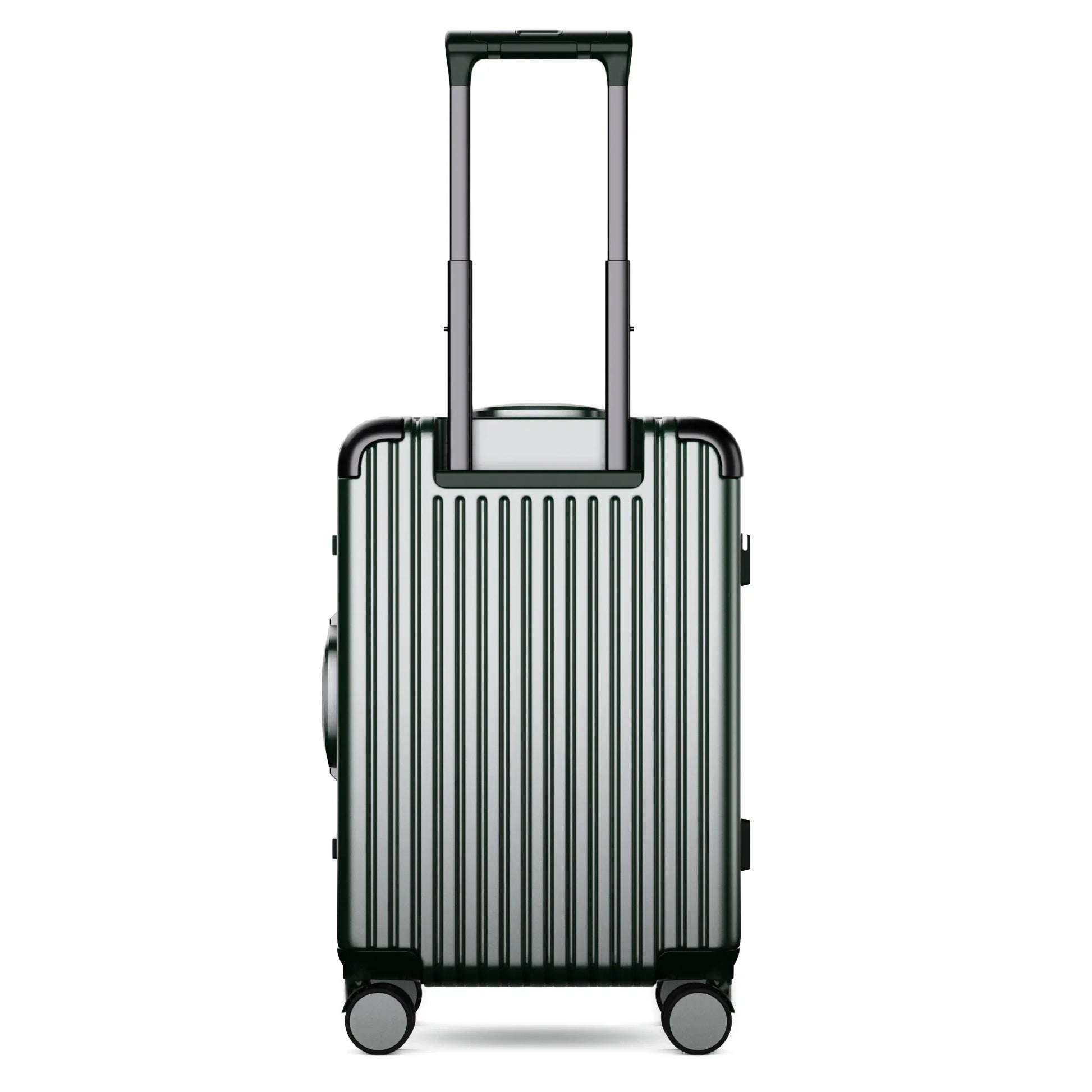 HKM-109843 3-Piece Aluminium Frame Travel Suitcase Set with Polycarbonate Trolley Case