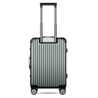 HKM-109843 3-Piece Aluminium Frame Travel Suitcase Set with Polycarbonate Trolley Case
