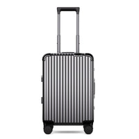 HKM-109843 3-Piece Aluminium Frame Travel Suitcase Set with Polycarbonate Trolley Case