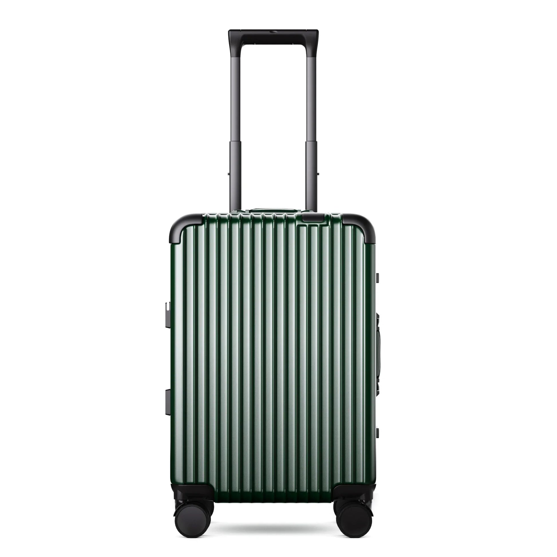 HKM-109843 3-Piece Aluminium Frame Travel Suitcase Set with Polycarbonate Trolley Case