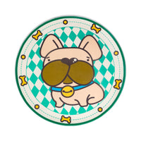 HKM-1099709 Crystal Velvet Non-Slip Floor Mat - Available in Fun Designs and Multiple Sizes (60cm, 80cm, 100cm)