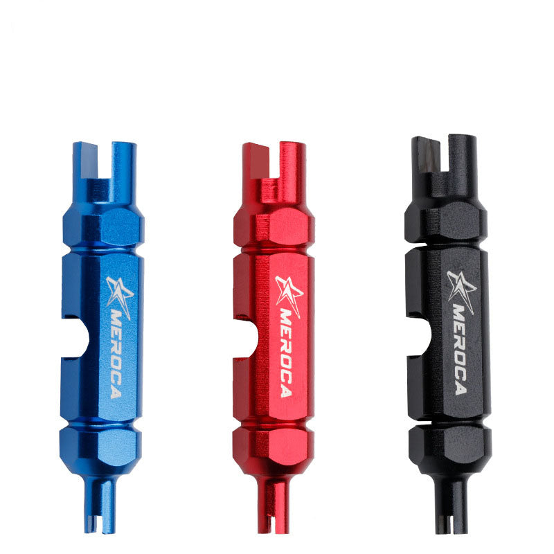 HKM-109971 Bicycle Valve Core Tool for American and French Valves - Tire Maintenance Wrench