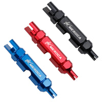 HKM-109971 Bicycle Valve Core Tool for American and French Valves - Tire Maintenance Wrench