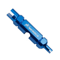 HKM-109971 Bicycle Valve Core Tool for American and French Valves - Tire Maintenance Wrench