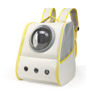 HKM-1100093 Breathable Large Capacity Pet Backpack for Travel - Solid Color Options Available