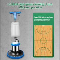 HKM-110035 KJ522 Hand-Pushed Industrial Floor Scrubber for Effective Hotel and Workshop Cleaning