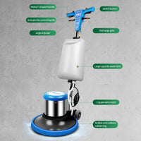 HKM-110035 KJ522 Hand-Pushed Industrial Floor Scrubber for Effective Hotel and Workshop Cleaning