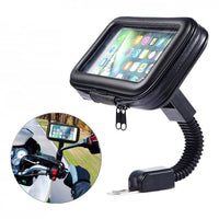 HKM-110163 Waterproof Bicycle Phone Holder for 4.7 to 6.3 Inch Smartphones with Touchscreen Access
