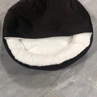 HKM-1101885 Classic Suede and Plush Pet Cover Quilt for Deep Sleep Bed - 60x60x18cm