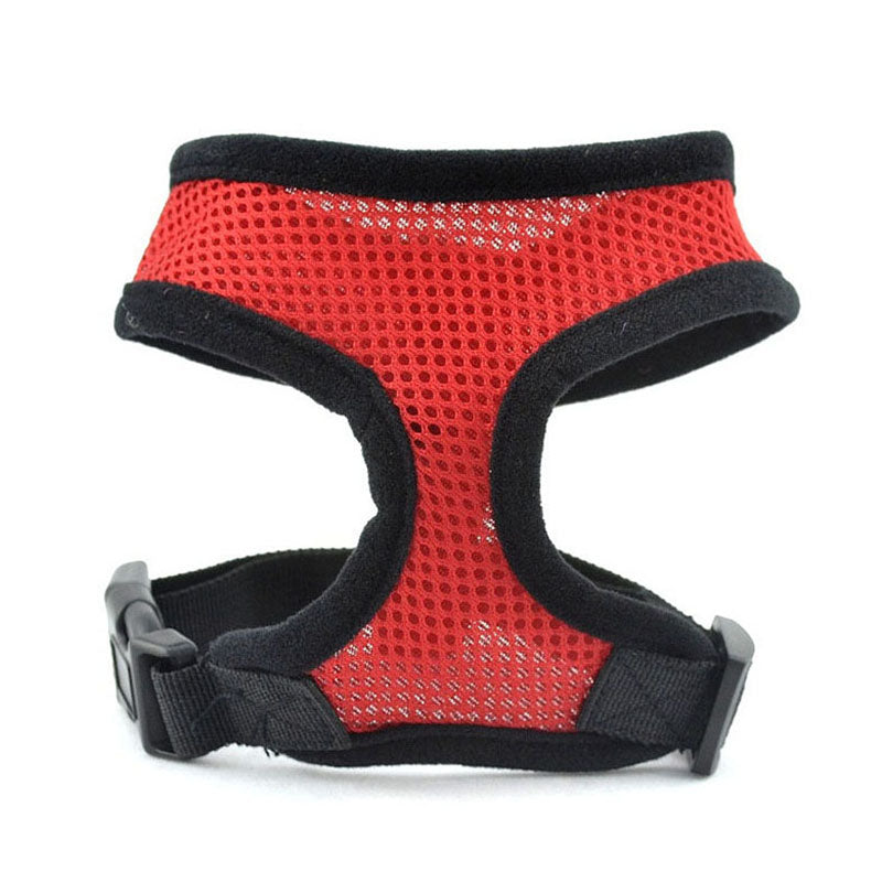 HKM-1102909 Padded Vest for Small Dogs and Cats - Adjustable Nylon Suit with Stainless Steel Accessories