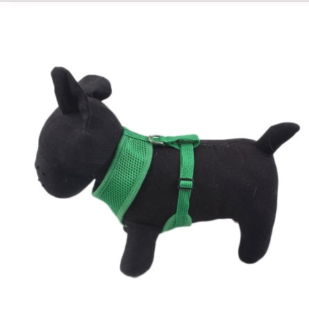 HKM-1102909 Padded Vest for Small Dogs and Cats - Adjustable Nylon Suit with Stainless Steel Accessories