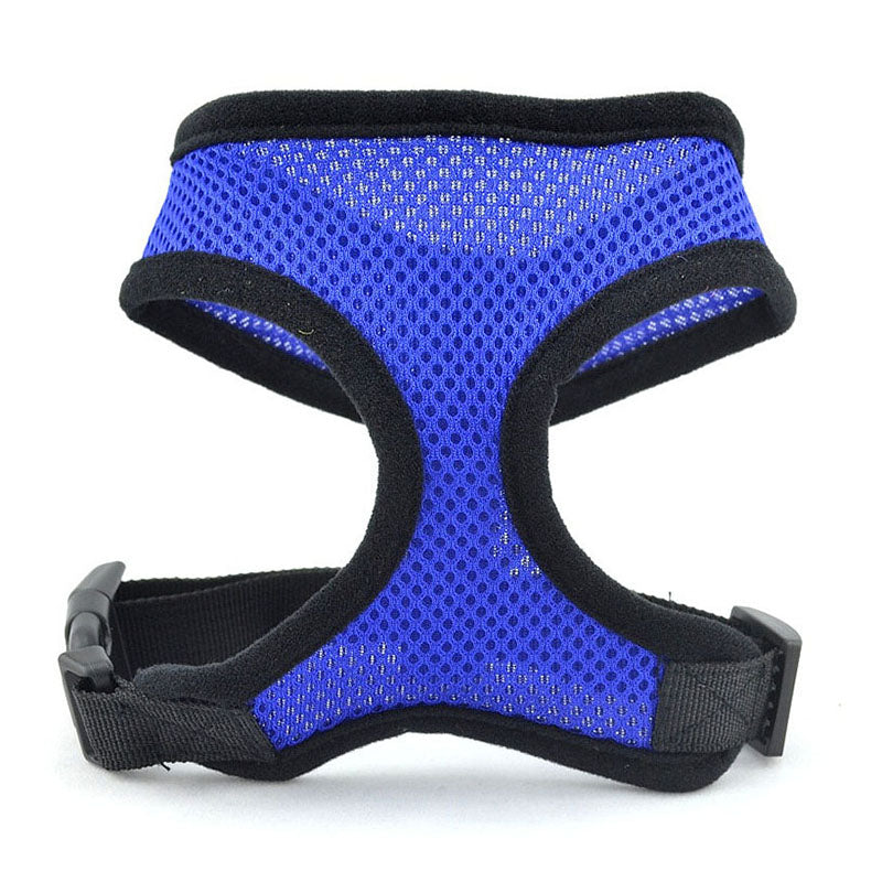 HKM-1102909 Padded Vest for Small Dogs and Cats - Adjustable Nylon Suit with Stainless Steel Accessories