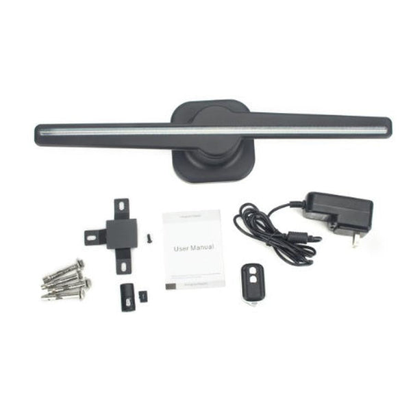 HKM-110291 3D Holographic Projector Display Fan with Customizable Content and Easy Installation