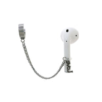HKM-110355 Universal Anti-Lost Earphone Clips for AirPods - Non-Pierced Titanium Steel Earrings, Geometric Design