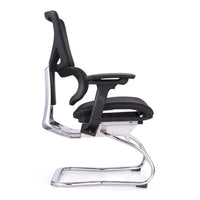 HKM-110547 Height Adjustable Lumbar Support Conference Chair for Office Visitor Seating