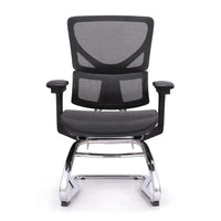 HKM-110547 Height Adjustable Lumbar Support Conference Chair for Office Visitor Seating