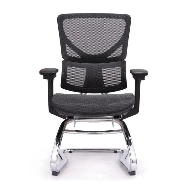 HKM-110547 Height Adjustable Lumbar Support Conference Chair for Office Visitor Seating