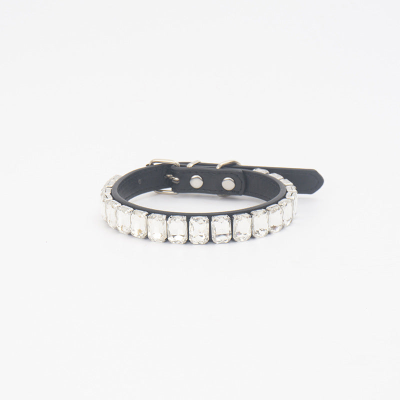 HKM-1105597 Stylish PU Pet Collar in Various Colors and Sizes for Dogs and Cats