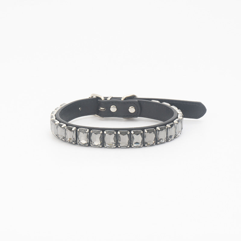HKM-1105597 Stylish PU Pet Collar in Various Colors and Sizes for Dogs and Cats