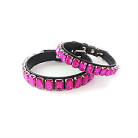 HKM-1105597 Stylish PU Pet Collar in Various Colors and Sizes for Dogs and Cats