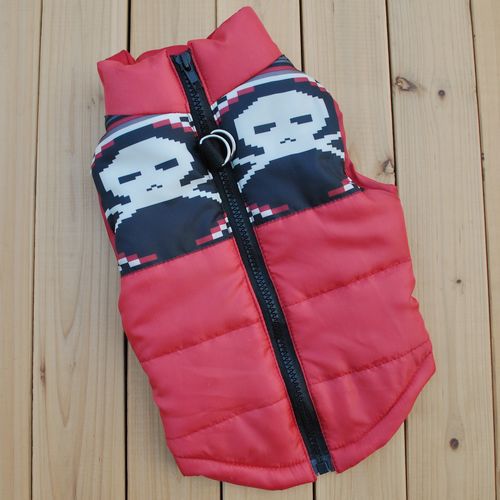 HKM-1108029 Padded Winter Vest for Pets in Various Colors and Sizes