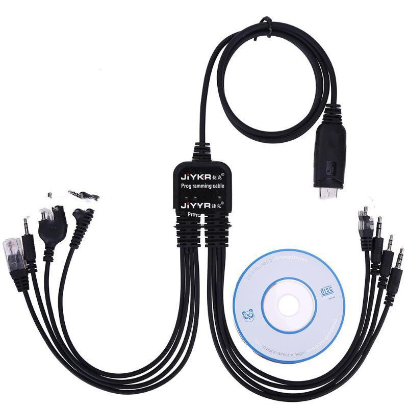 HKM-110803 8-in-1 USB Programming Cable for Data Transfer and Frequency Writing